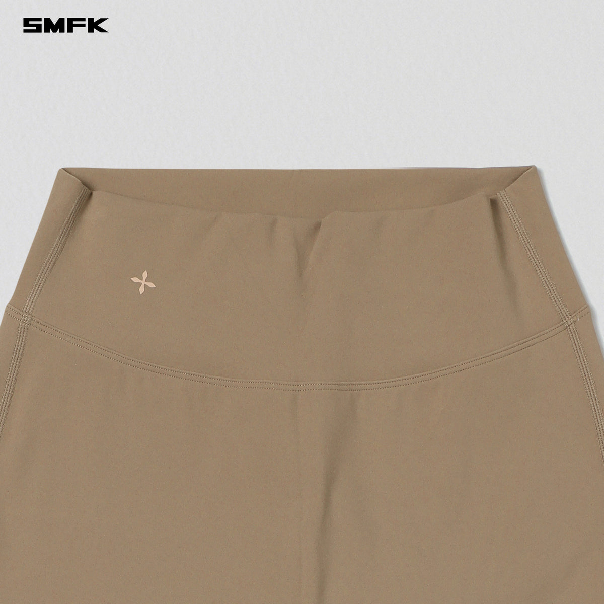 FOCUS GYM STRT PANTS/Lycra Nylon WILD BROWN