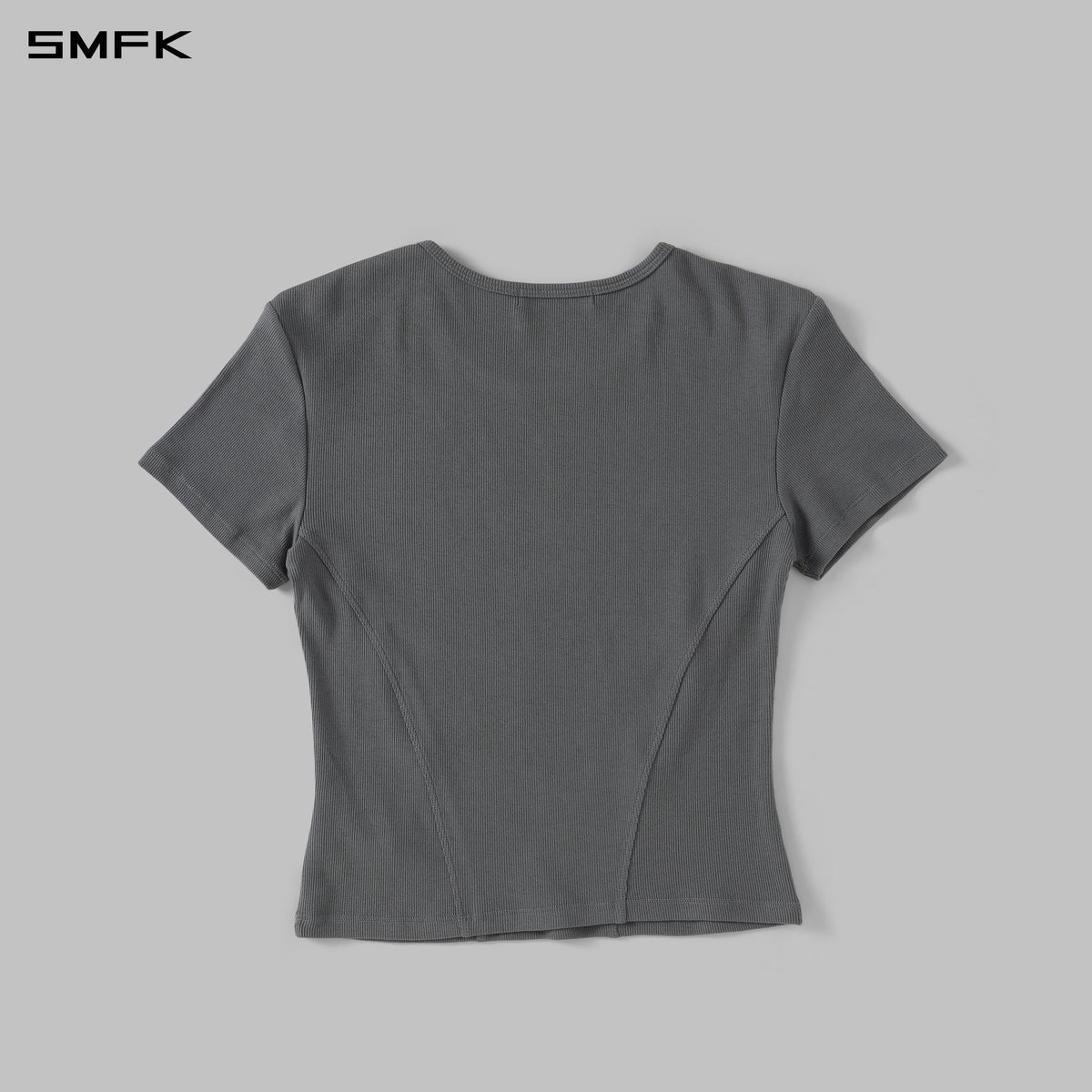 POISE SPORTS LINES TEE / COMBED COTTON+LYCRA