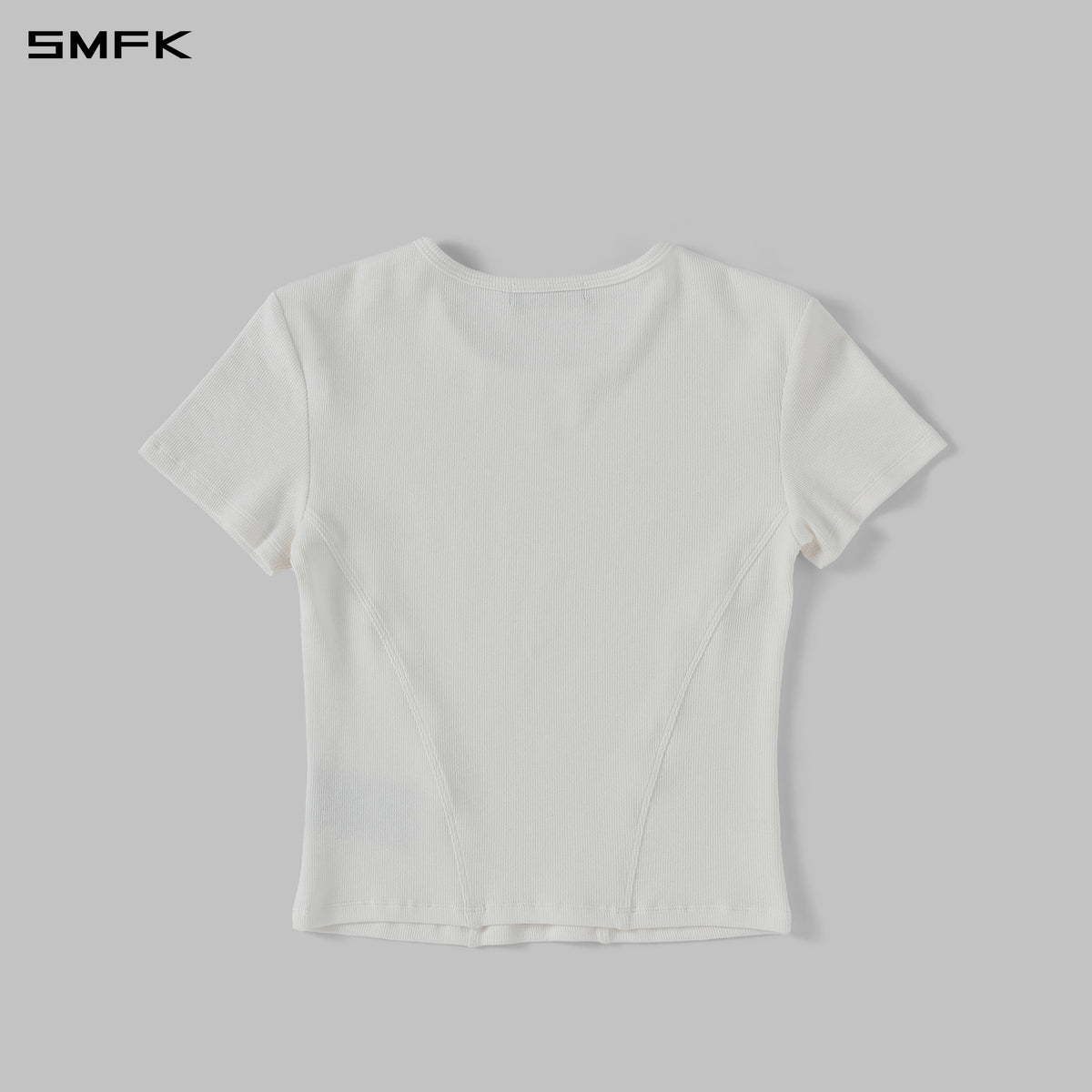 POISE SPORTS LINES TEE / COMBED COTTON+LYCRA