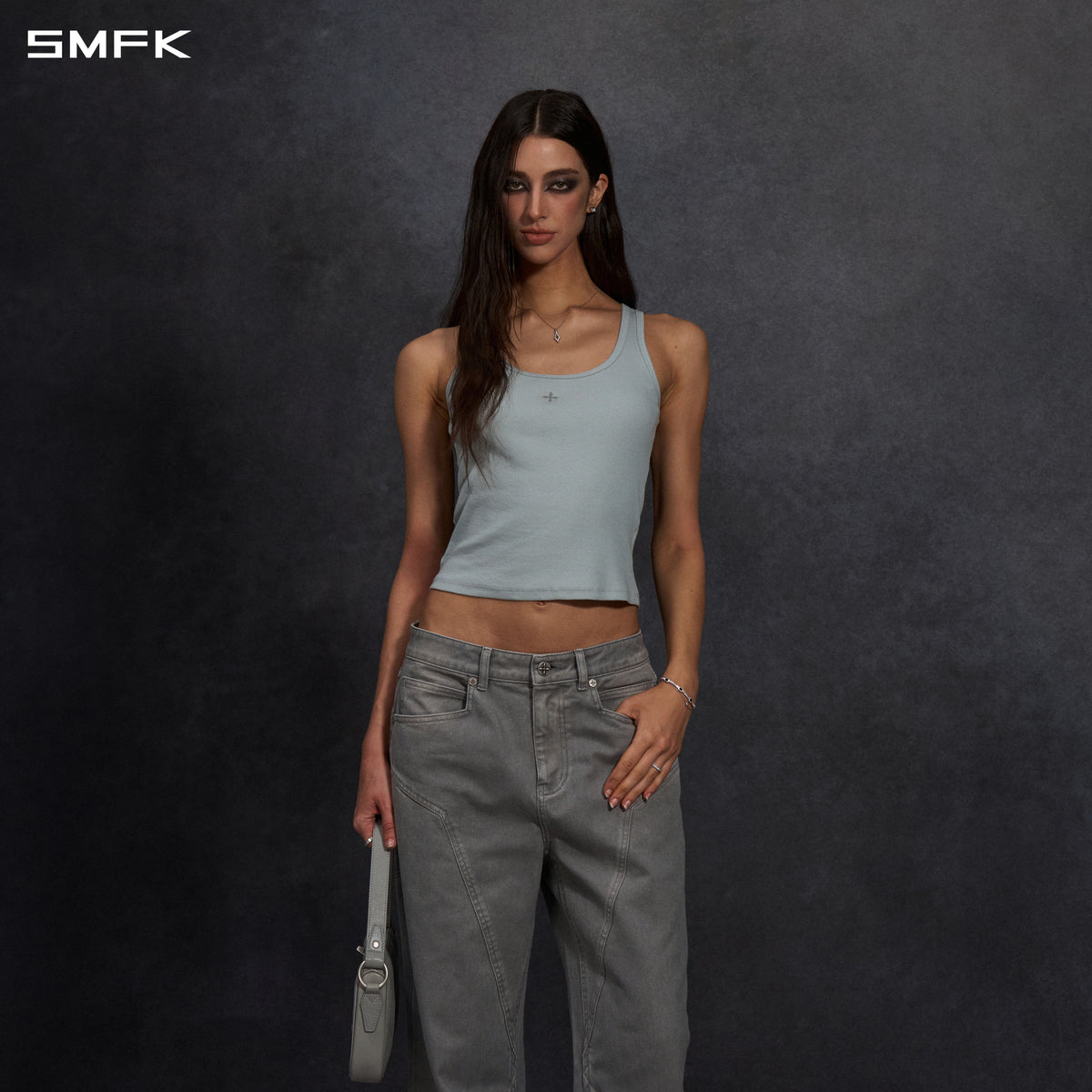 POISE MULTI TANK /COMBED COTTON+LYCRA