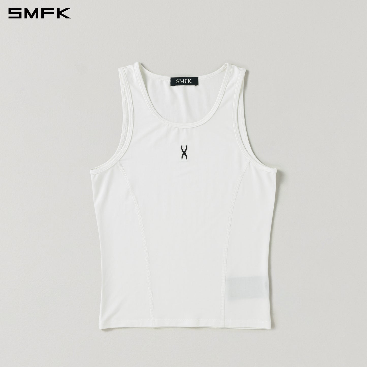 MIRAGE SIREN ROUND-NECK LONG TANK/LENZING MODAL+SILK