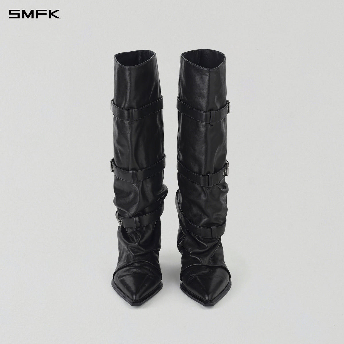 WIZARD HIGH-CALF COWBOY BOOTS/CALF/W