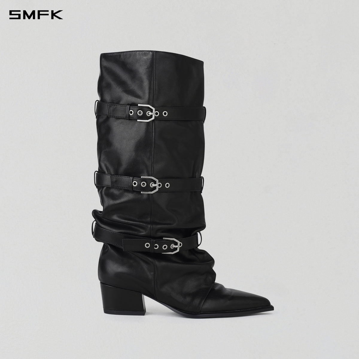 WIZARD HIGH-CALF COWBOY BOOTS/CALF/W