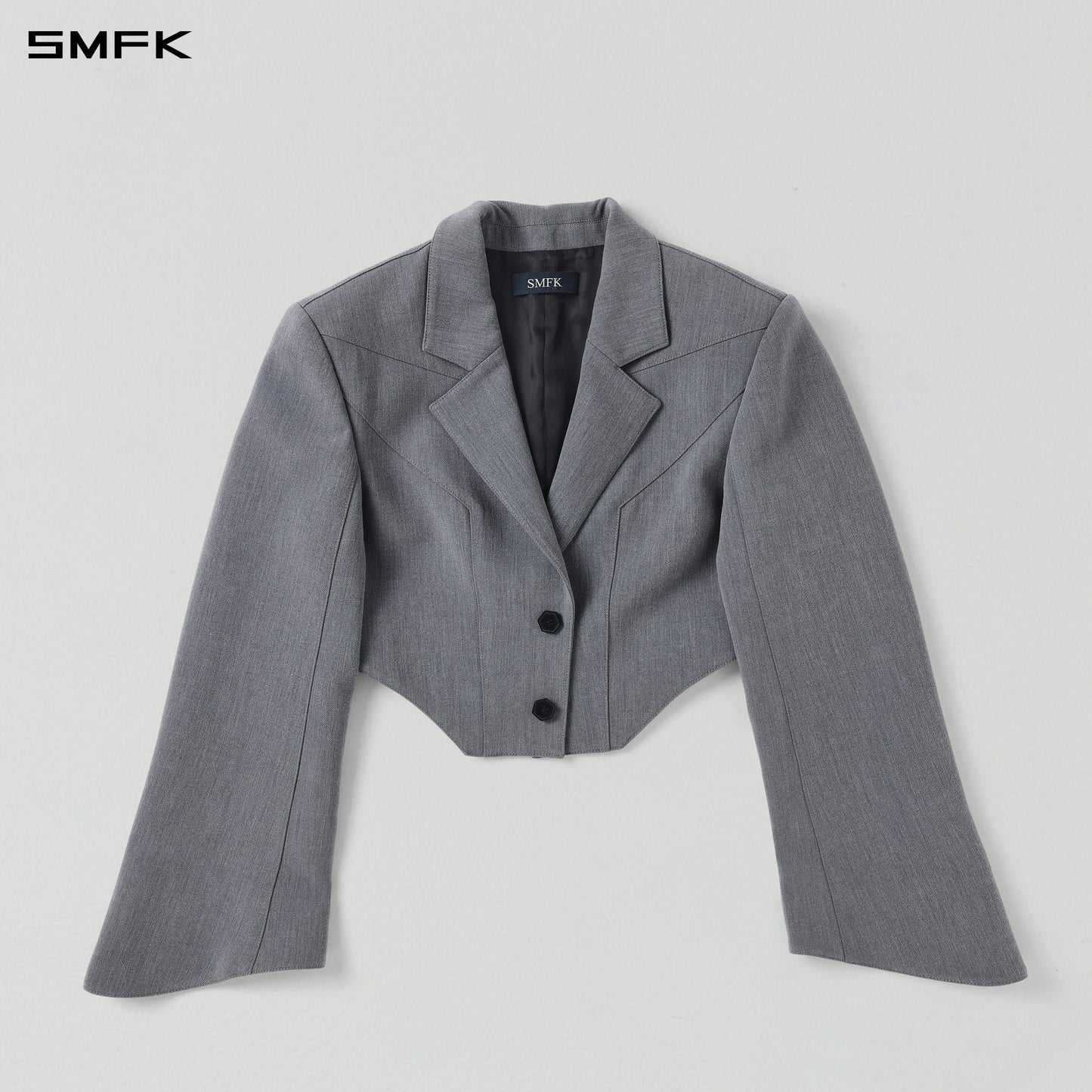 MYTH AEOLUS SHORT EVENING SUIT/POLYESTER+VISCOSE+SPANDEX+WOOL