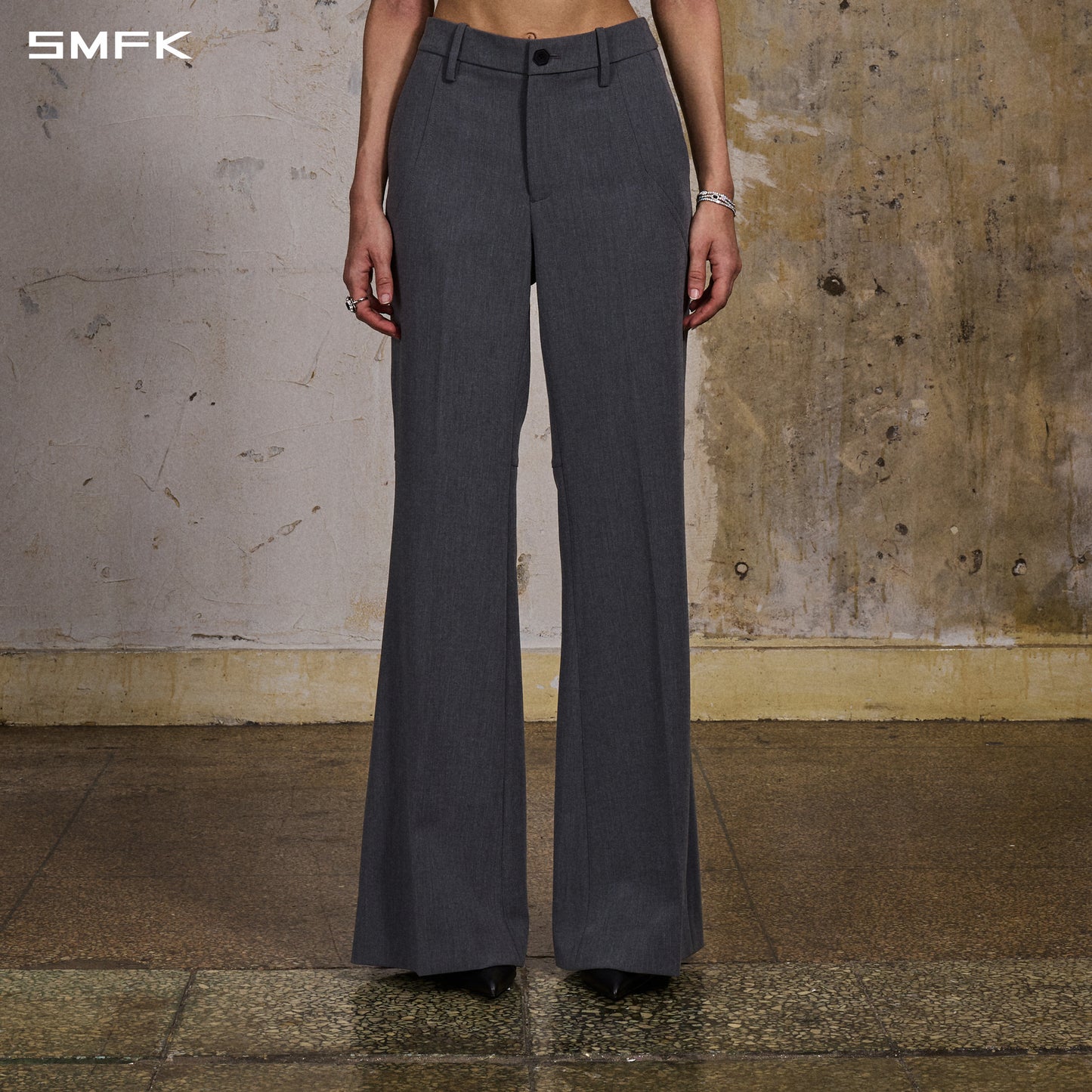 MIRAGE SIREN FORMAL PANTS/POLYESTER+VISCOSE+SPANDEX+WOOL