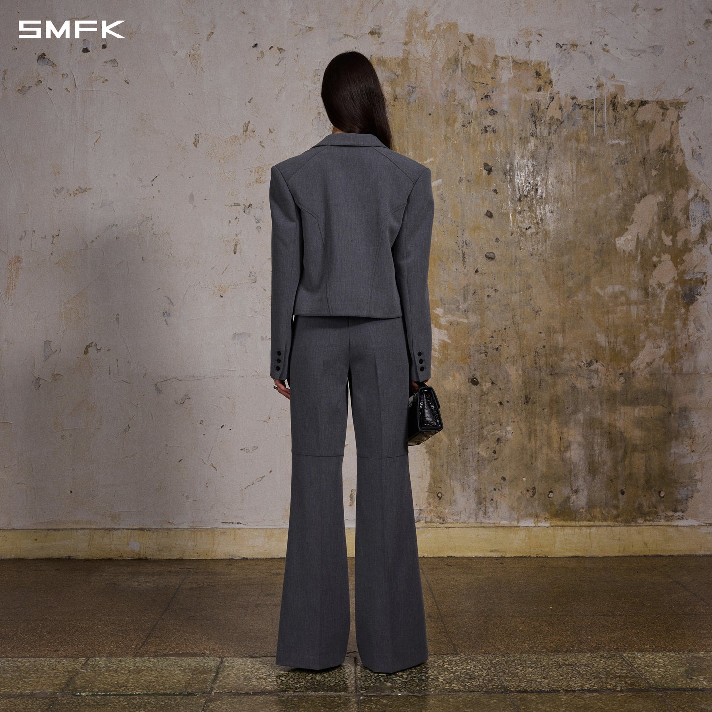 MIRAGE SIREN FORMAL PANTS/POLYESTER+VISCOSE+SPANDEX+WOOL