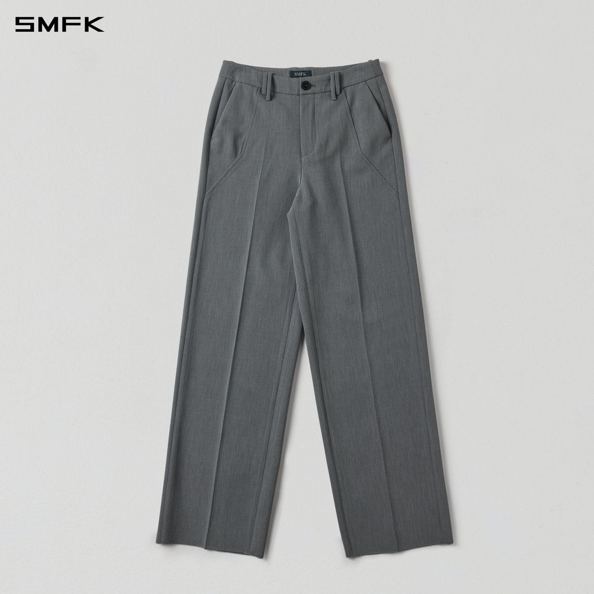 MIRAGE SIREN MIST LOOSE FORMAL PANTS/POLYESTER+VISCOSE+SPANDEX+WOOL/W