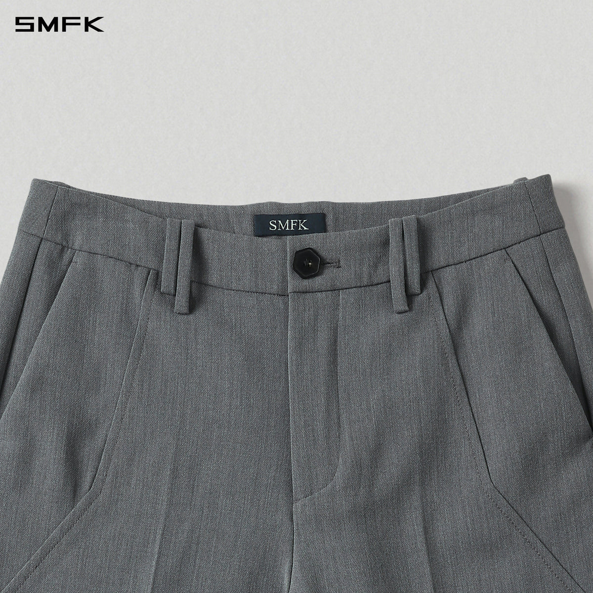 MIRAGE SIREN MIST LOOSE FORMAL PANTS/POLYESTER+VISCOSE+SPANDEX+WOOL/W