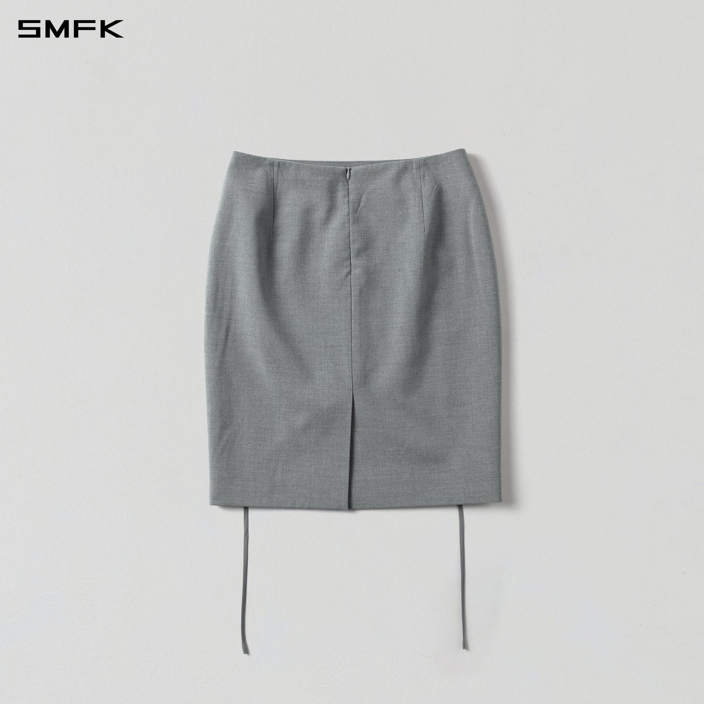 PERMANENT ELEGANT FORMAL MIDDLE SKIRT/POLYESTER+VISCOSE+WOOL