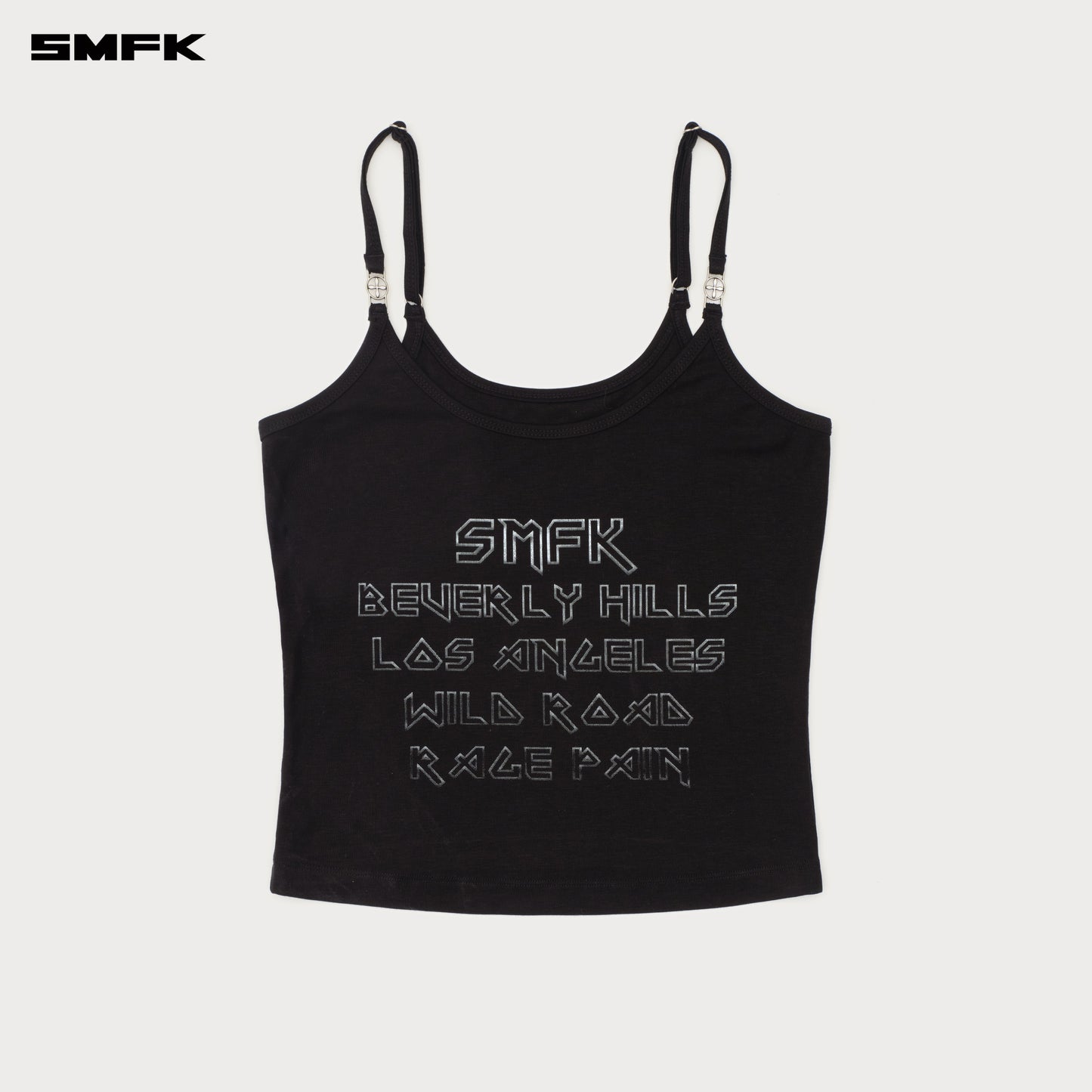 Future Mirage Sports Strap Top (Beverly Hills Edition) Wild Black