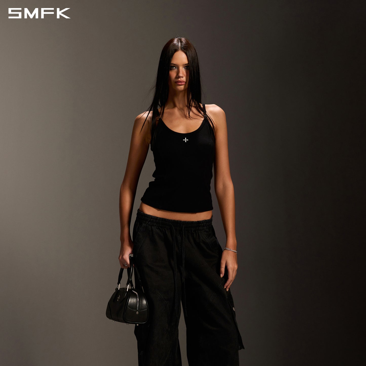 PERMANENT INFINITY SPORTS CAMISOLE/ACETATE+VISCOSE+ACRYLIC+SPANDEX+WOOL