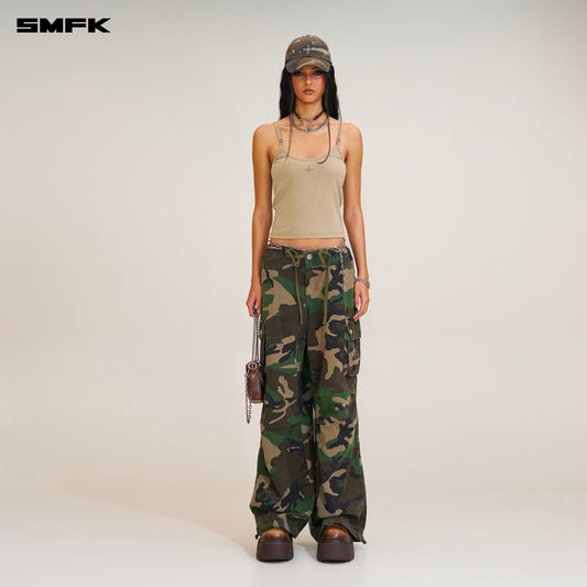 COMPASS BEVERLY BODY CAMISOLE / SHADOW GREEN
