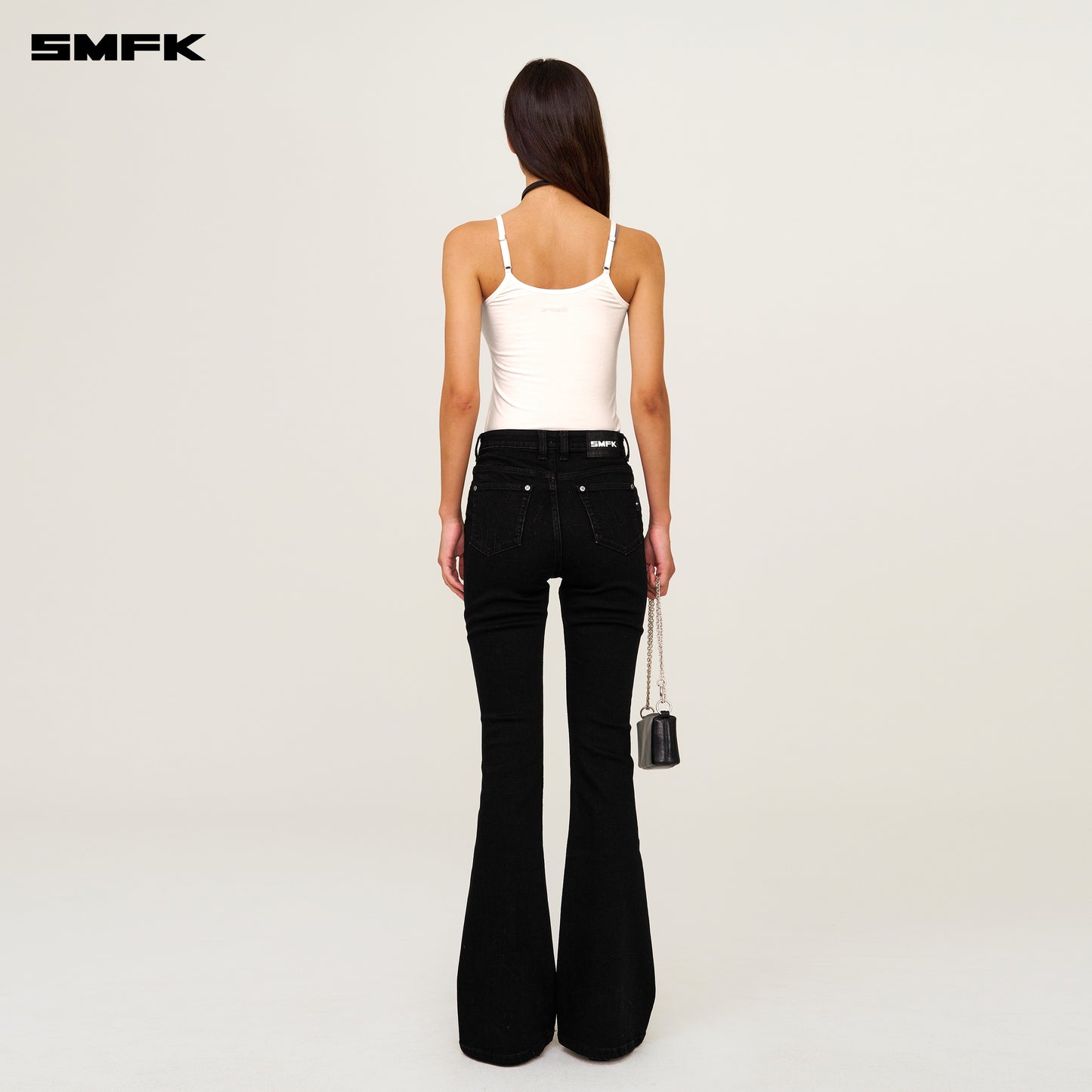 Future Mirage Sports Strap Top (Beverly Hills Edition) Snowy Mountain White