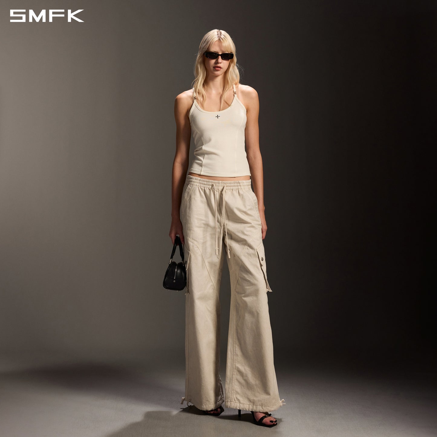 PERMANENT INFINITY SPORTS CAMISOLE/ACETATE+VISCOSE+ACRYLIC+SPANDEX+WOOL