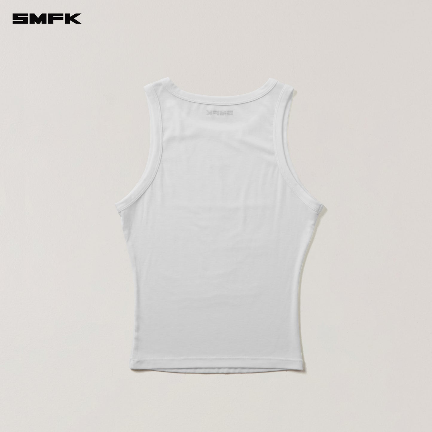 COMPASS STAMP ACETATE BODY SPORTS TANK/ SNOW MOUNTAIN WHITE
