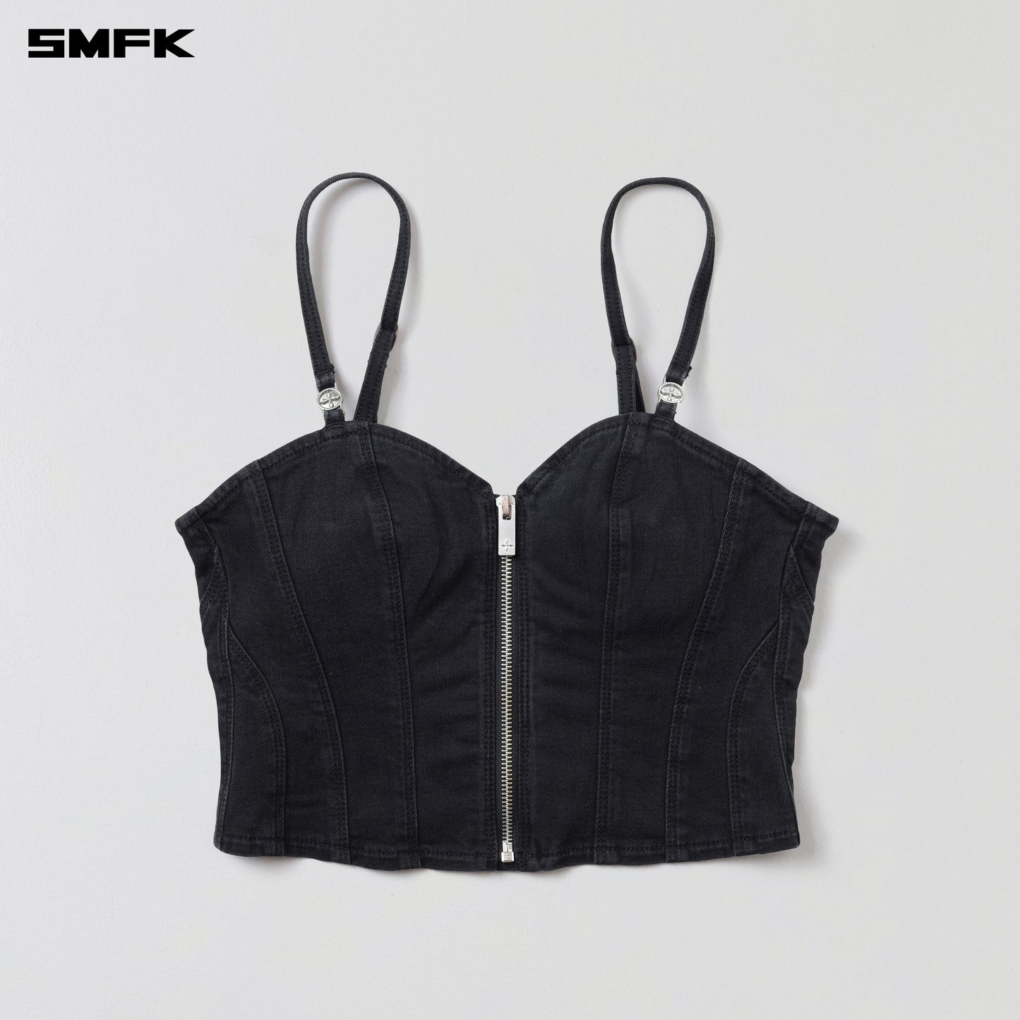 WILD MIRAGE SLIM DENIM CAMISOLE/E-COTTON