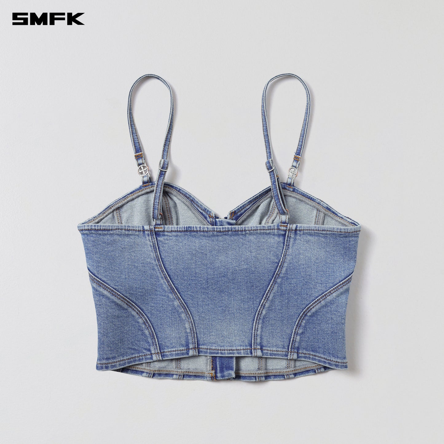 WILD MIRAGE SLIM DENIM CAMISOLE/E-COTTON