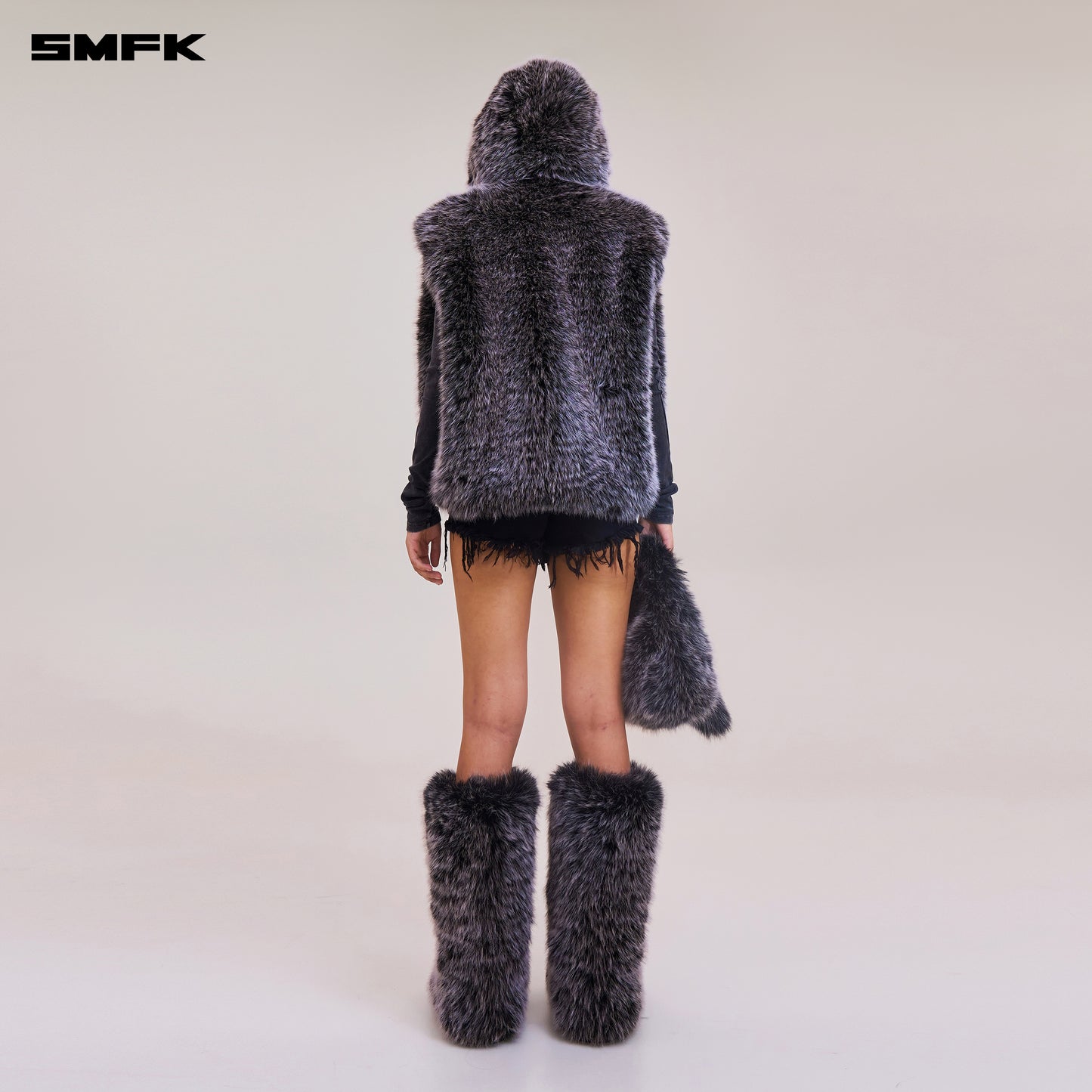 COMPASS MODE FURRY HUGE TANK/ SILVER FOX