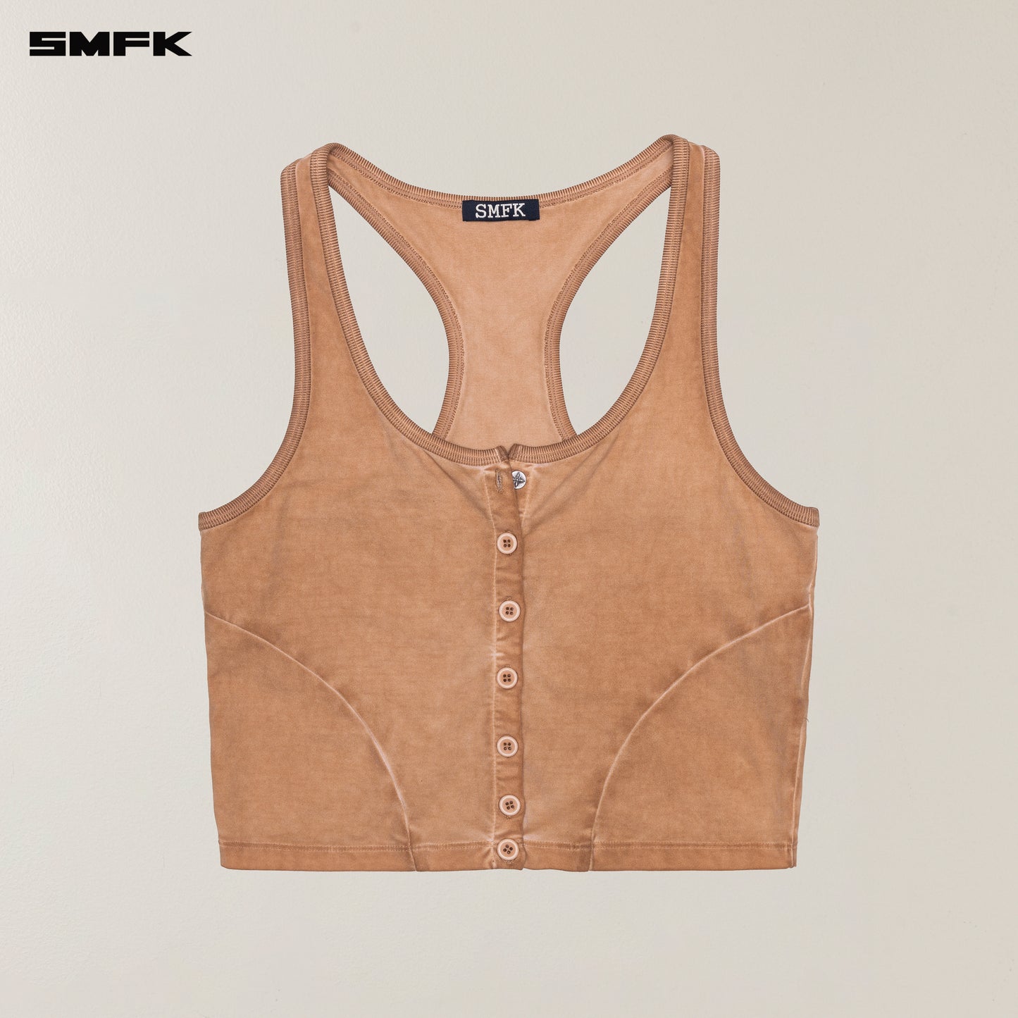 VINTAGE HURRICANE FADE GYM VEST_ FADING DESERT