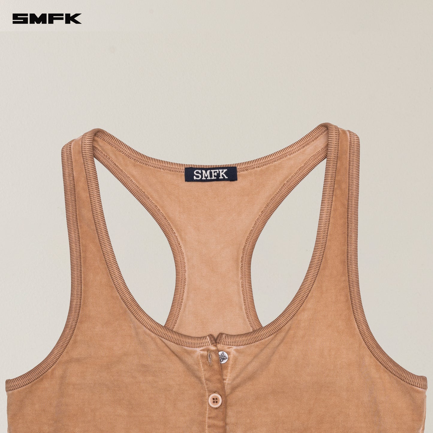 VINTAGE HURRICANE FADE GYM VEST_ FADING DESERT