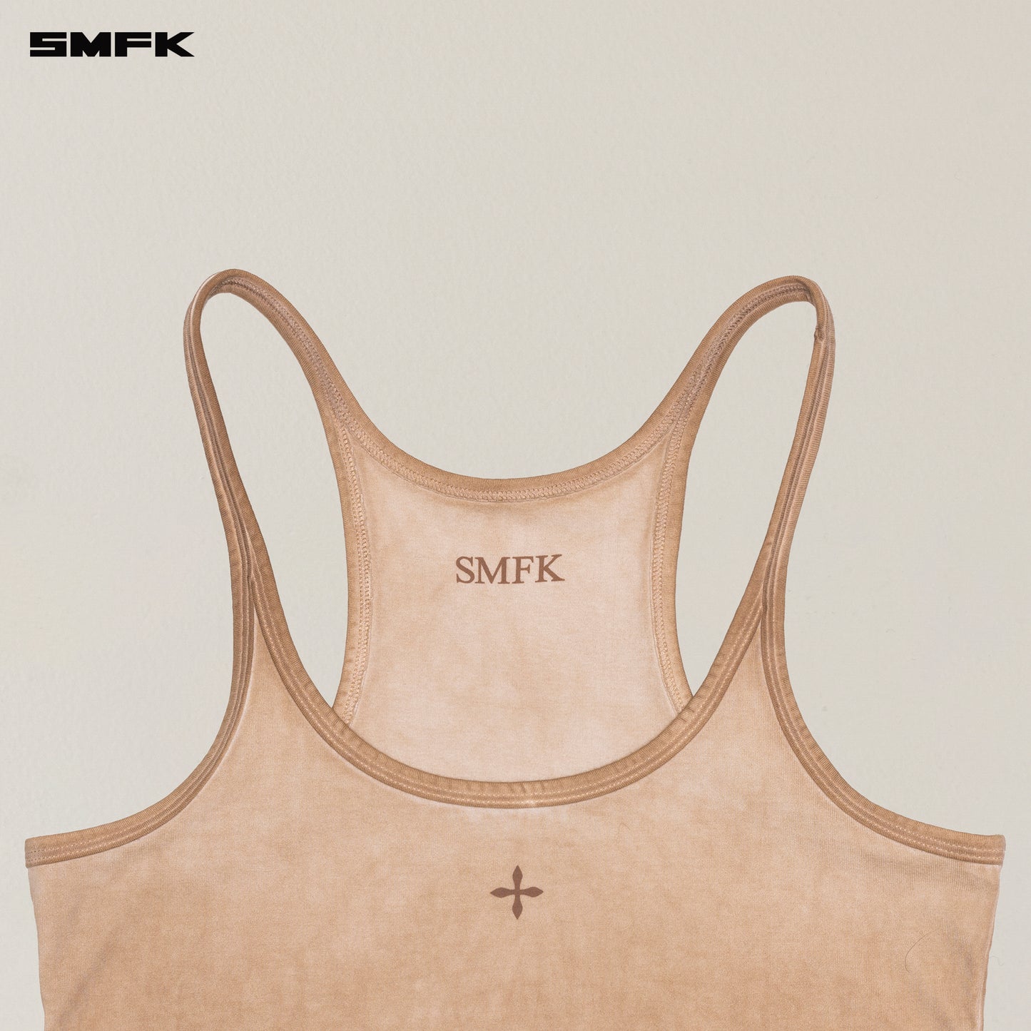 VINTAGE STORM FADE DYE LONG CAMISOLE_ FADING DESERT