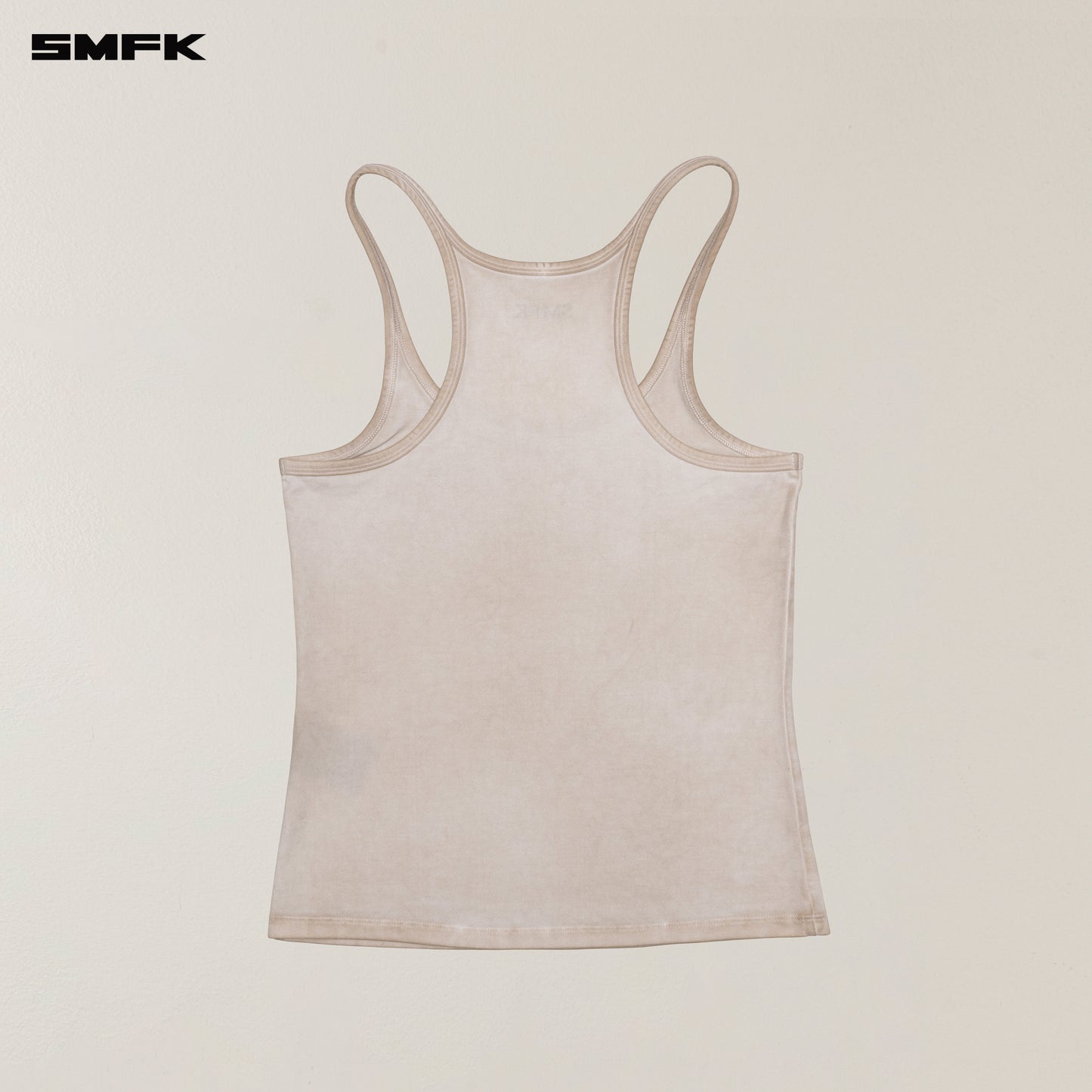 VINTAGE STORM FADE DYE LONG CAMISOLE_ FADING WHITE