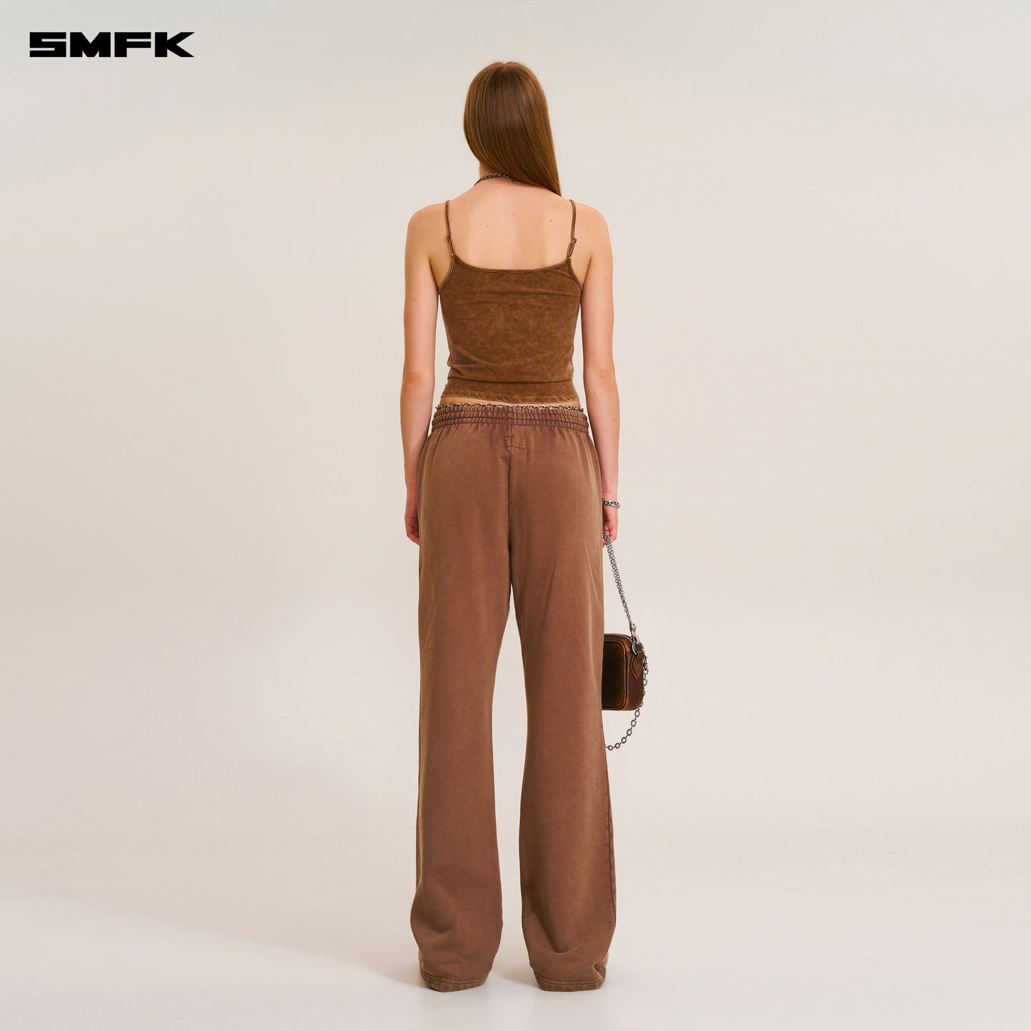 VINTAGE STORM FADE CAMISOLE/FADE DYE/ VANISH BROWN