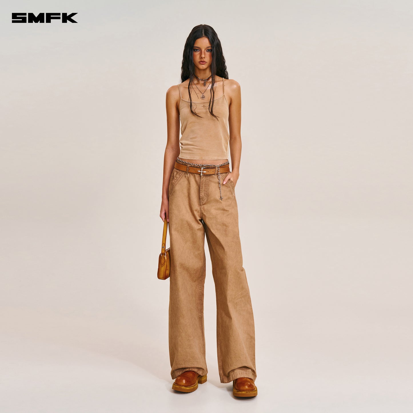 VINTAGE STORM FADE CAMISOLE/FADE DYE / VANISH SAND