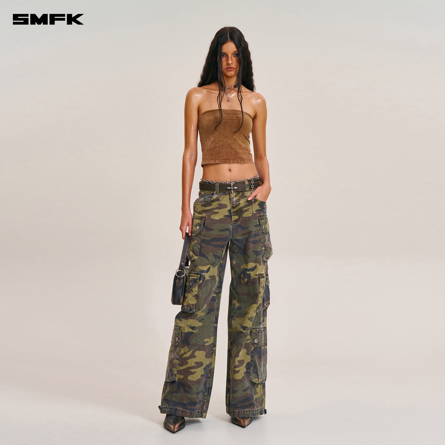 VINTAGE STORM FADE BUSTIER/FADE DYE/ VANISH BROWN