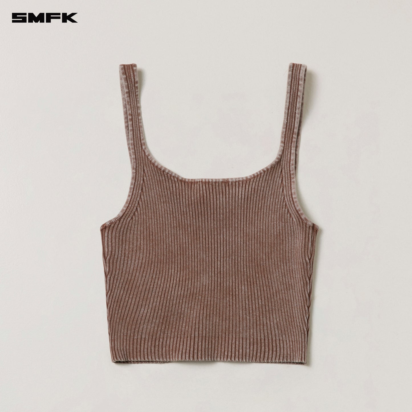 VINTAGE-SAVAGE KNIT TANK/STONE WASH/ VANISH BROWN