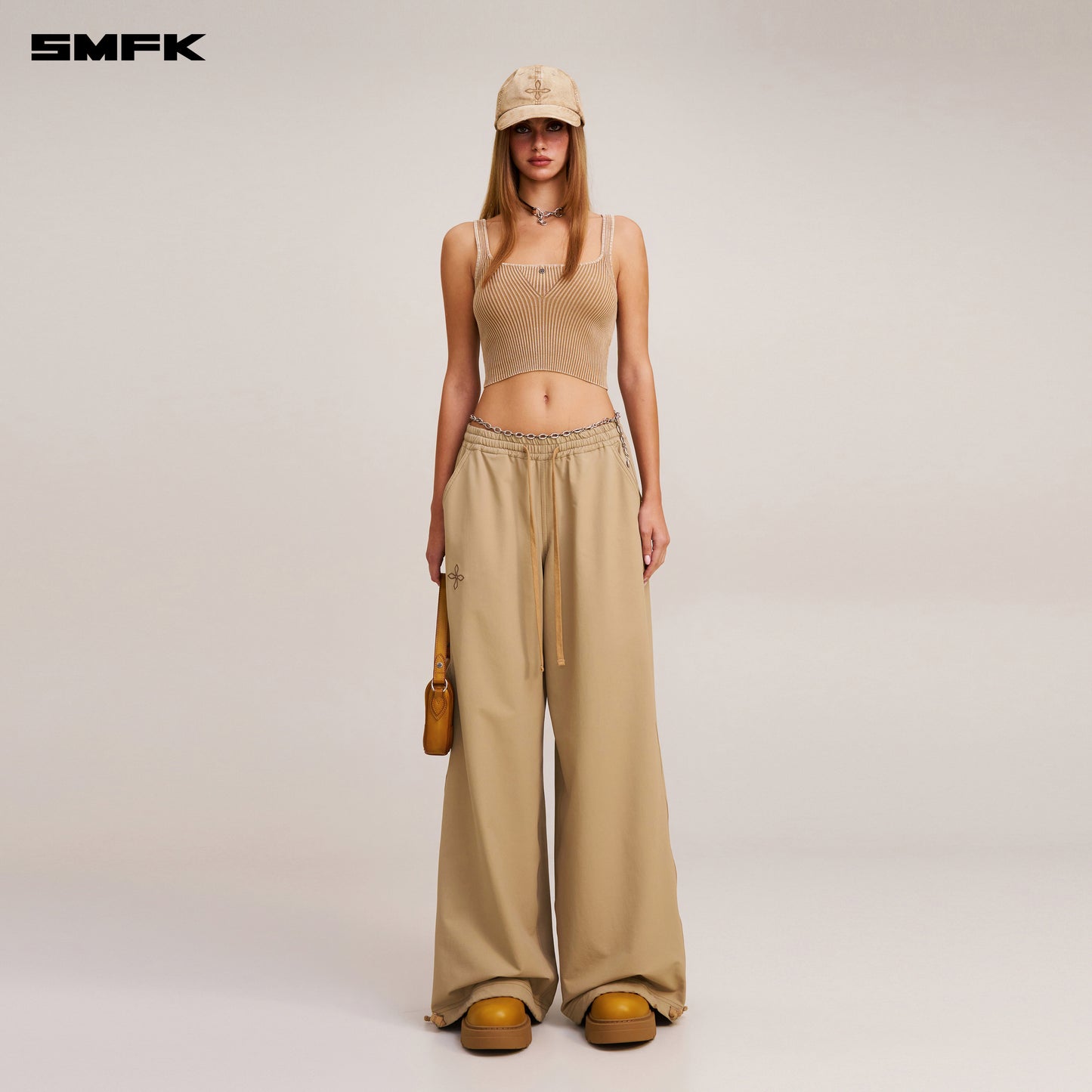 VINTAGE-SAVAGE KNIT TANK/STONE WASH/ VANISH SAND