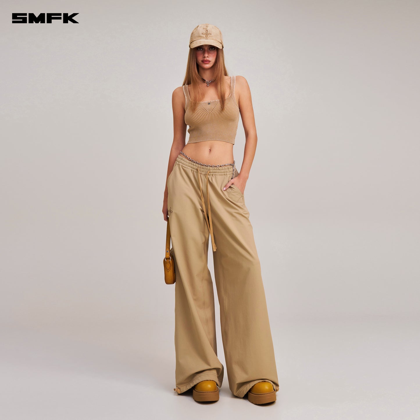 VINTAGE-SAVAGE KNIT TANK/STONE WASH/ VANISH SAND