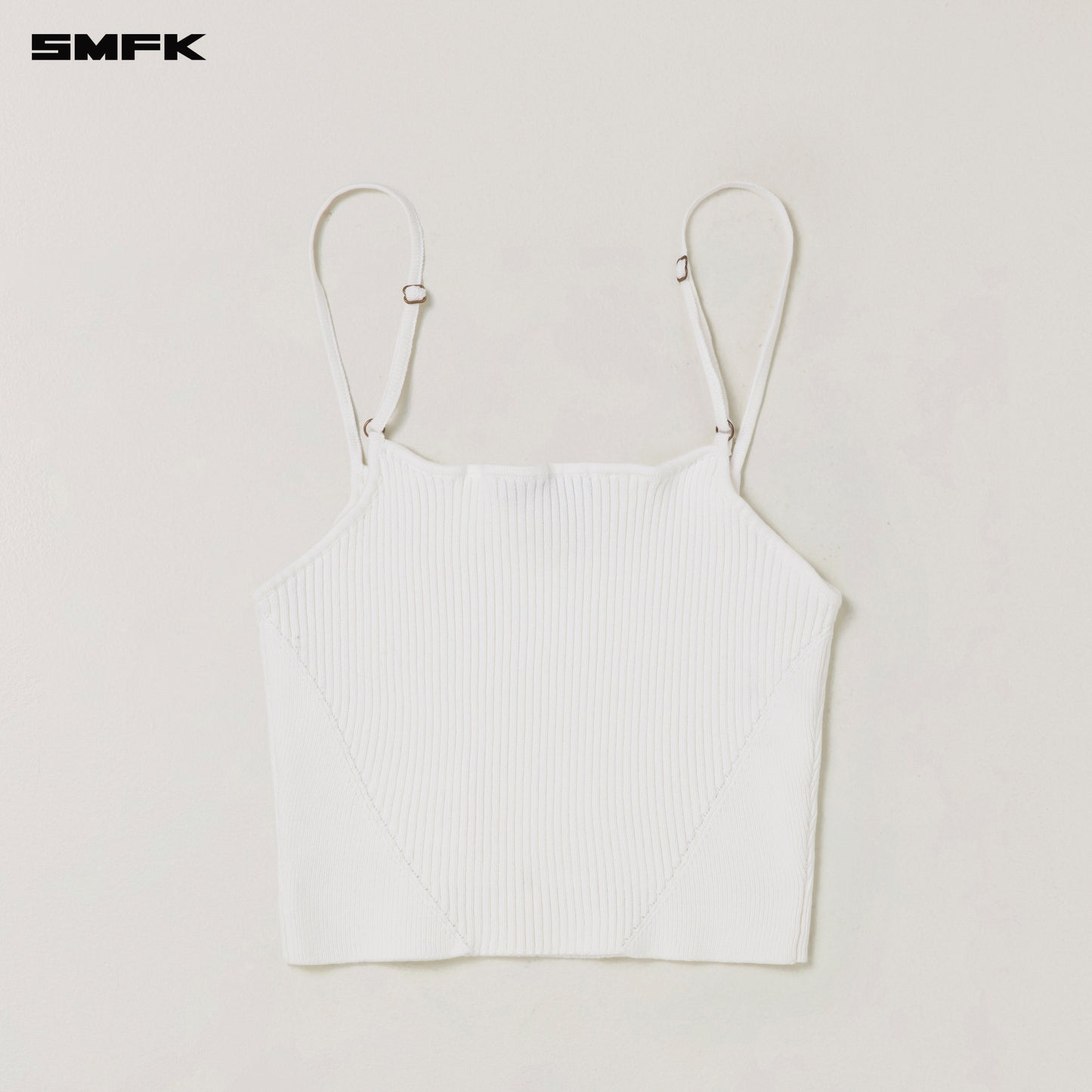 VINTAGE-SAVAGE KNIT CAMISOLE/STONE WASH/ VANISH WHITE