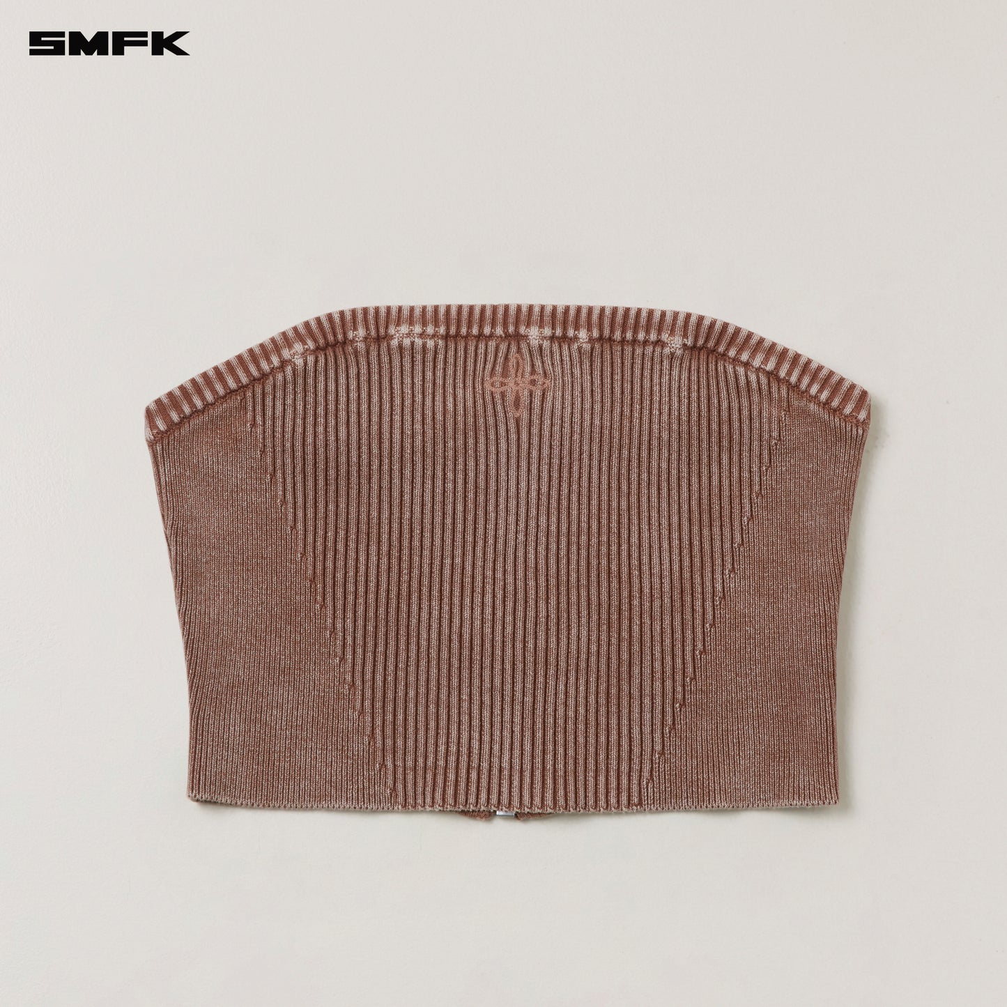 VINTAGE-SAVAGE KNIT BUSTIER/STONE WASH/ VANISH BROWN