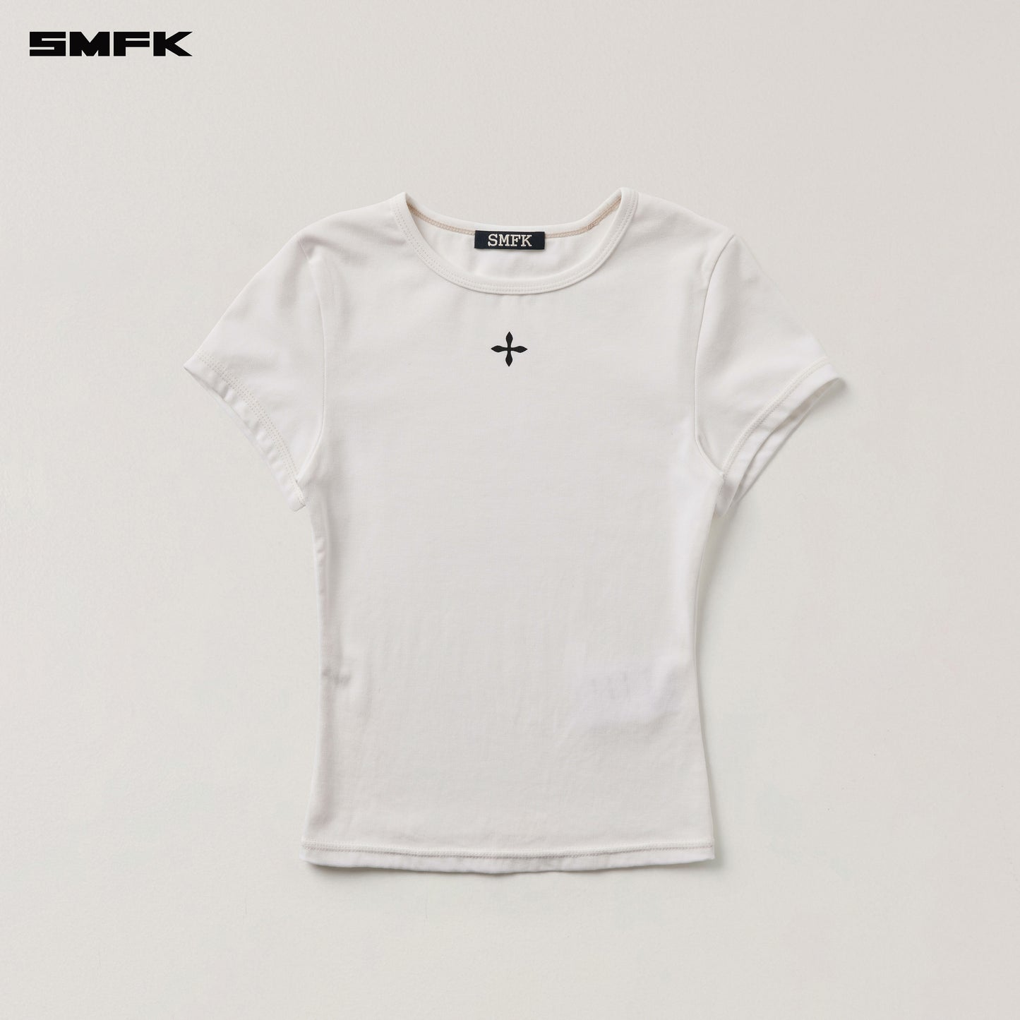 VINTAGE STORM FADE BODY TEE SNOW MOUNTAIN WHITE