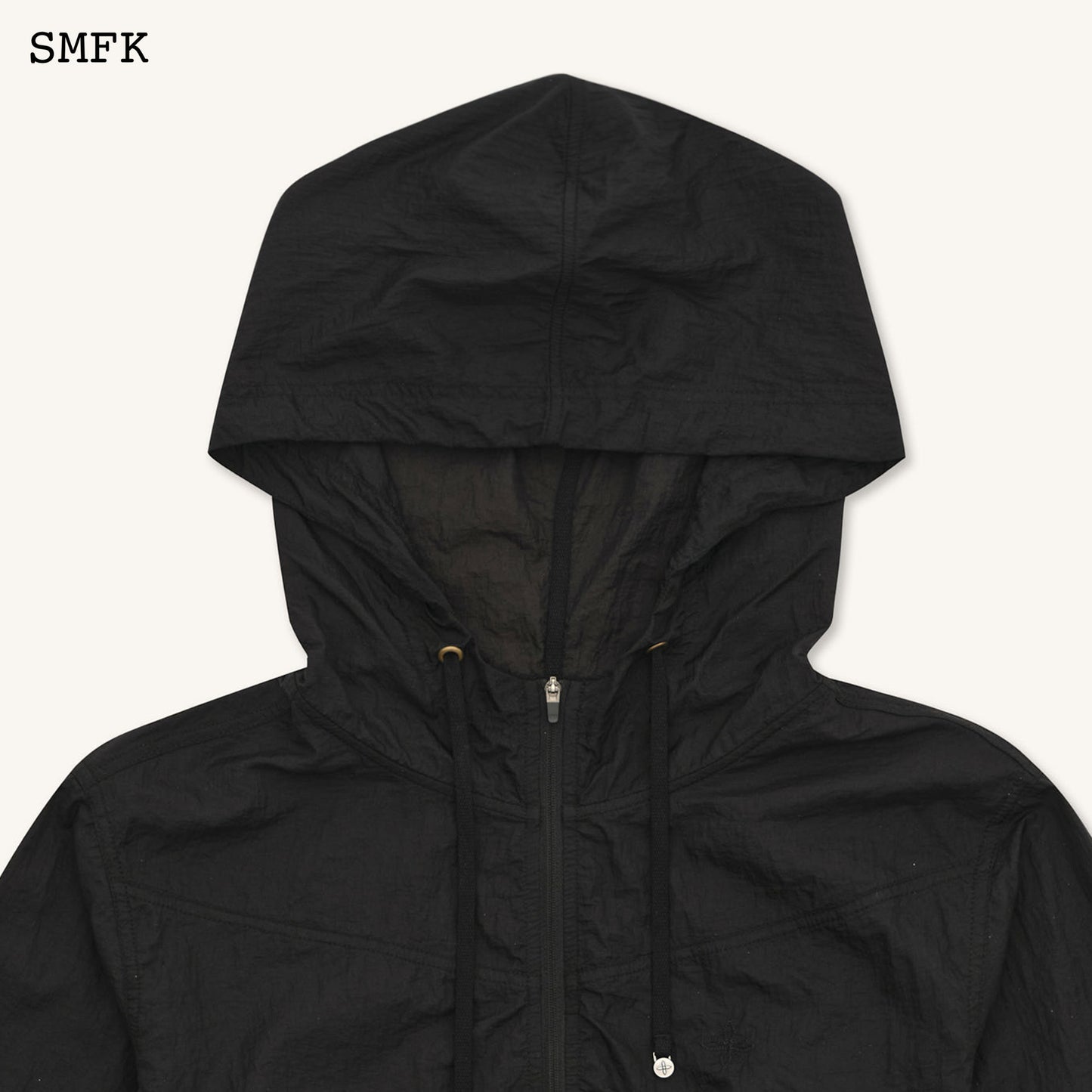 Compass Hug Hug Ultralight Skin Short Hoodie Wilderness Black