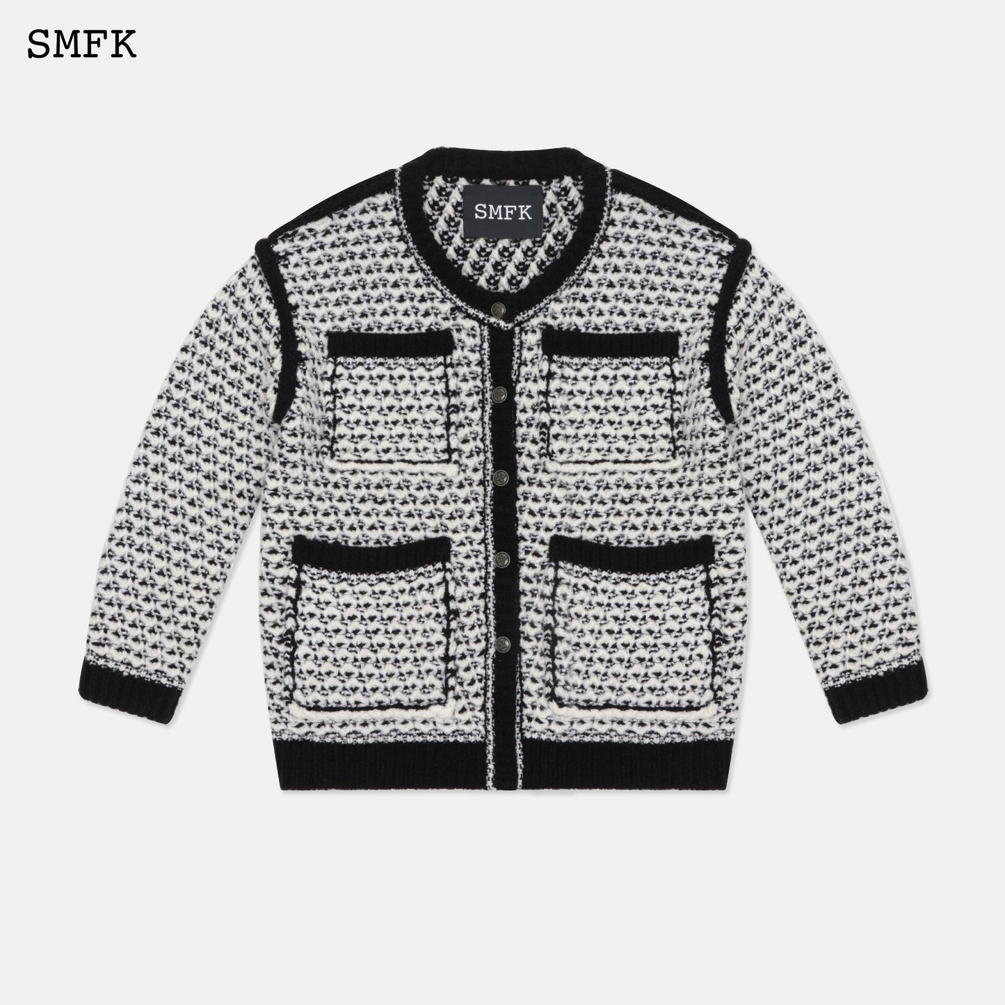 STRAY CLOUD KNIT JACKET