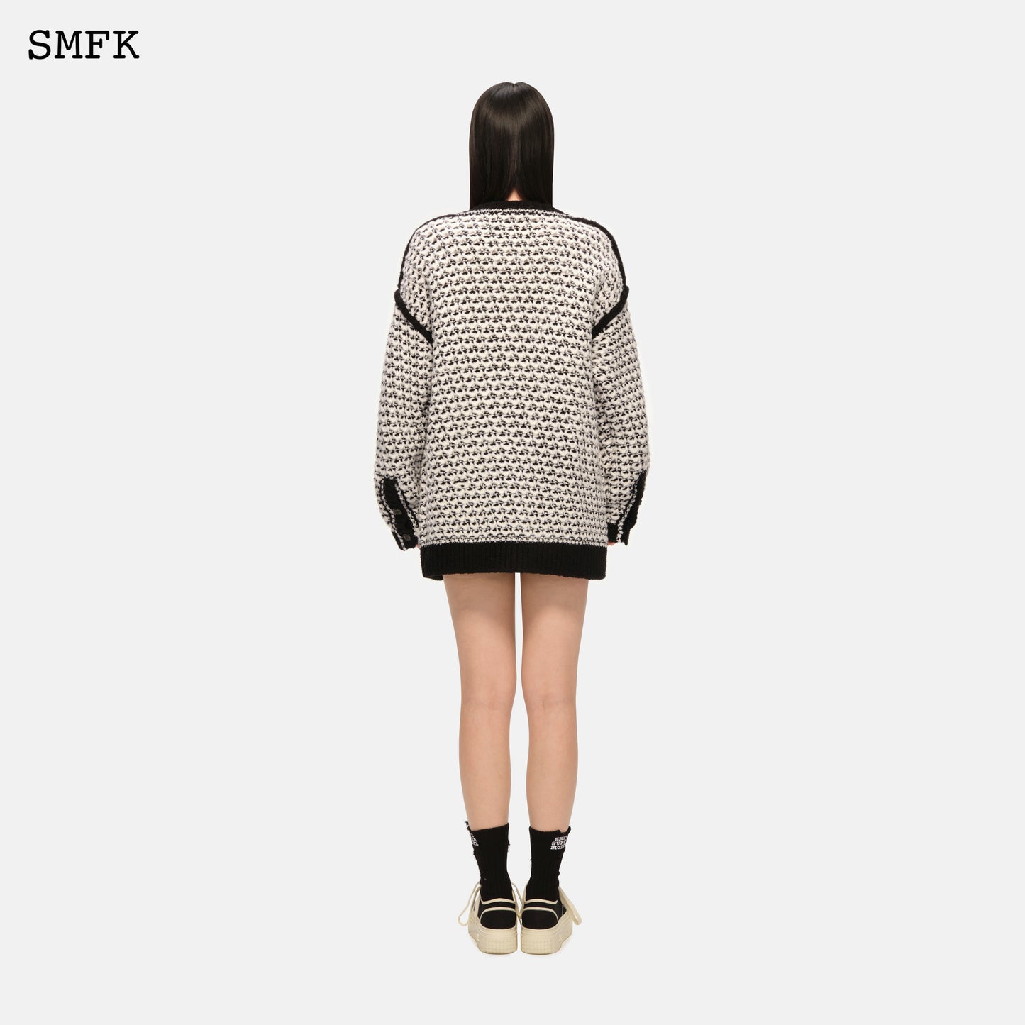 STRAY CLOUD KNIT JACKET