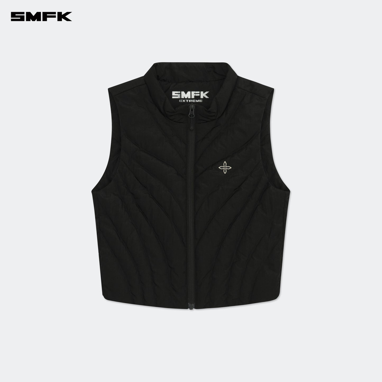 FUTURE Storm Slim Fit Down Vest Lightning Black