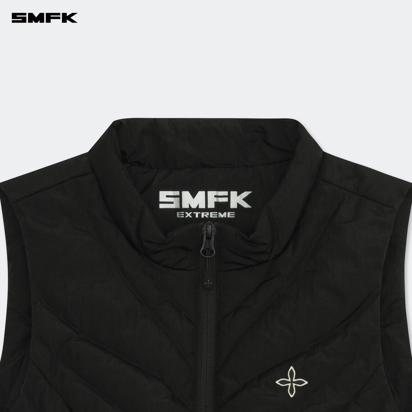 FUTURE Storm Slim Fit Down Vest Lightning Black