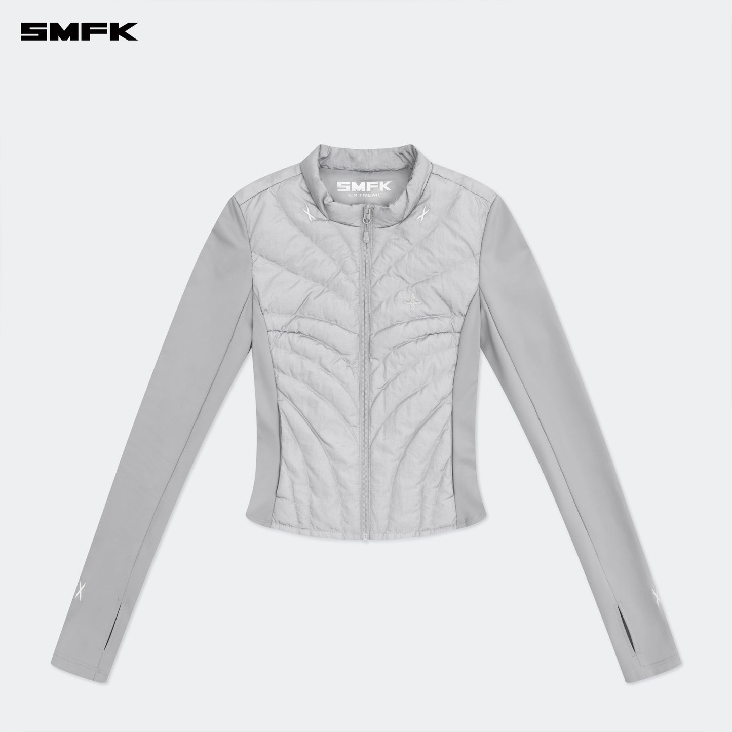 FUTURE Storm Slim Fit Down Jacket Star Silver