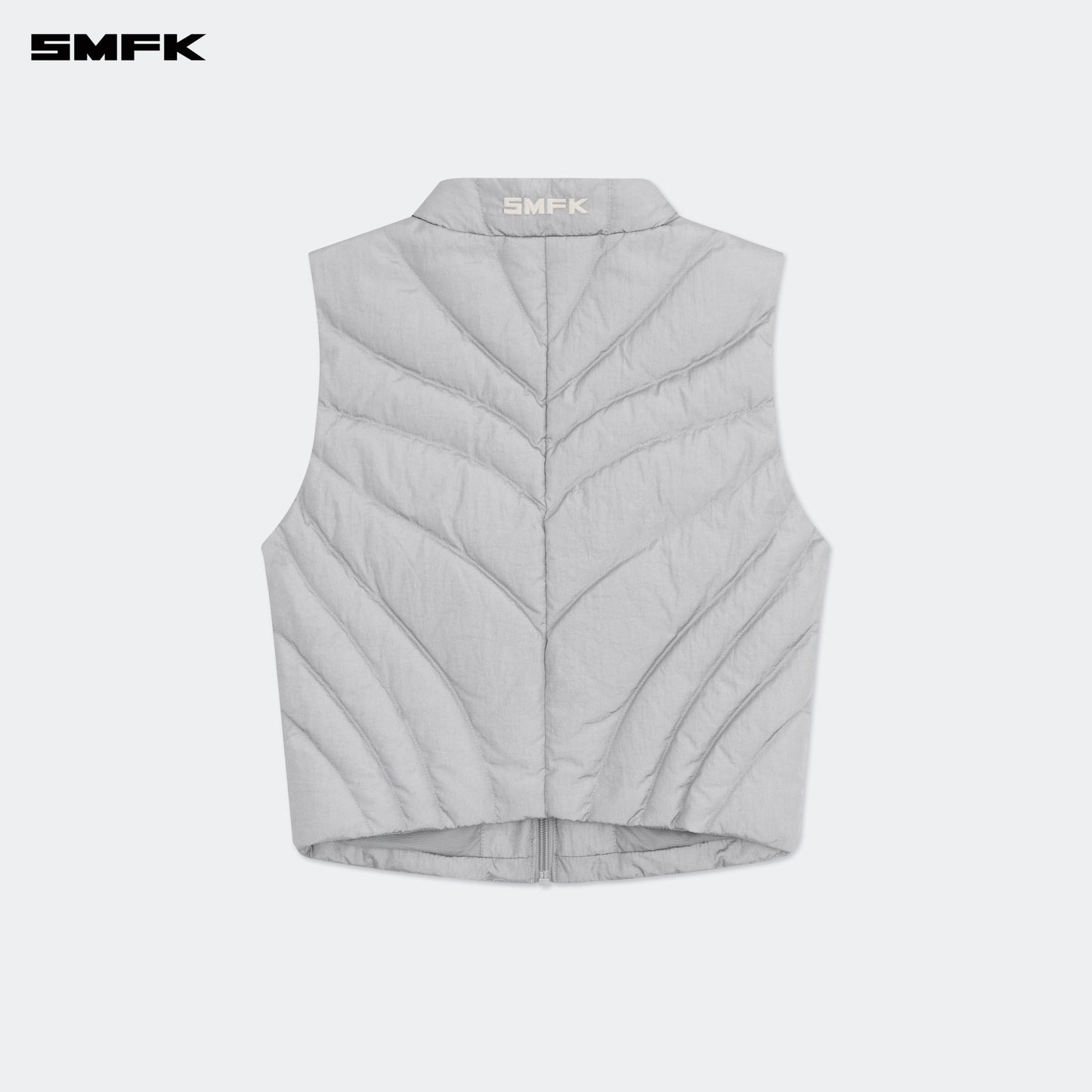 FUTURE Storm Slim Fit Down Vest Star Silver