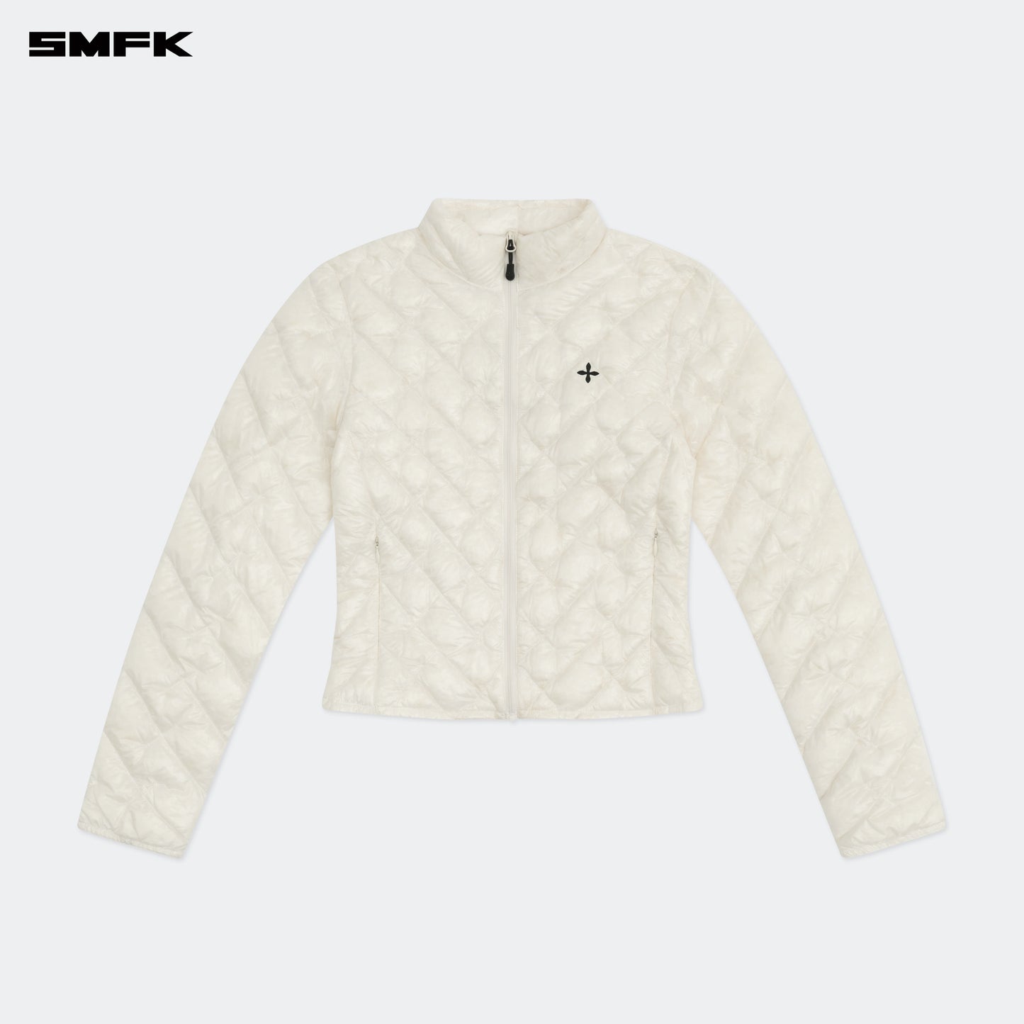 FUTURE X-Ghost Ghost Skin Slim Fit Down Jacket White Ghost