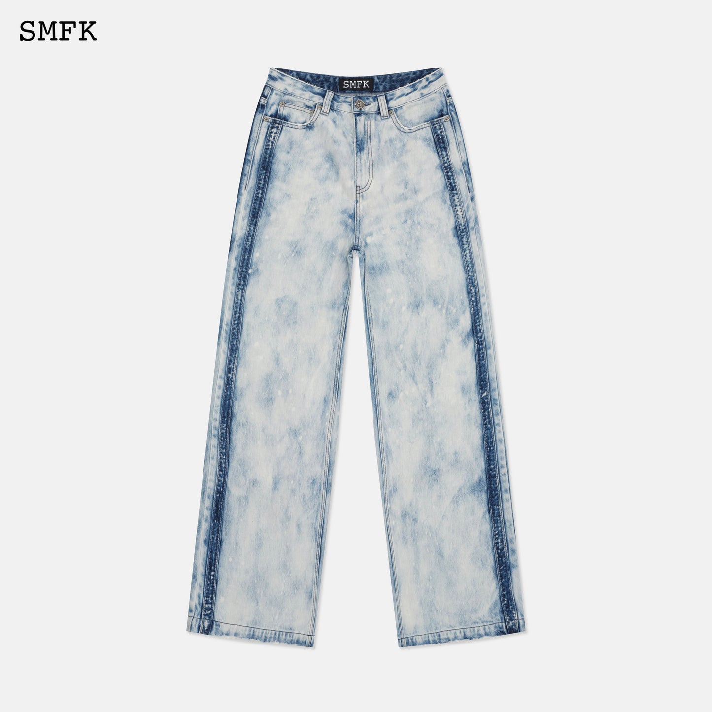 WILDERNESS CAMOUFLAGE BLUE JEANS