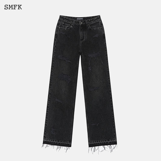 WILDERNESS WORLD WANDERING JEANS BLACK