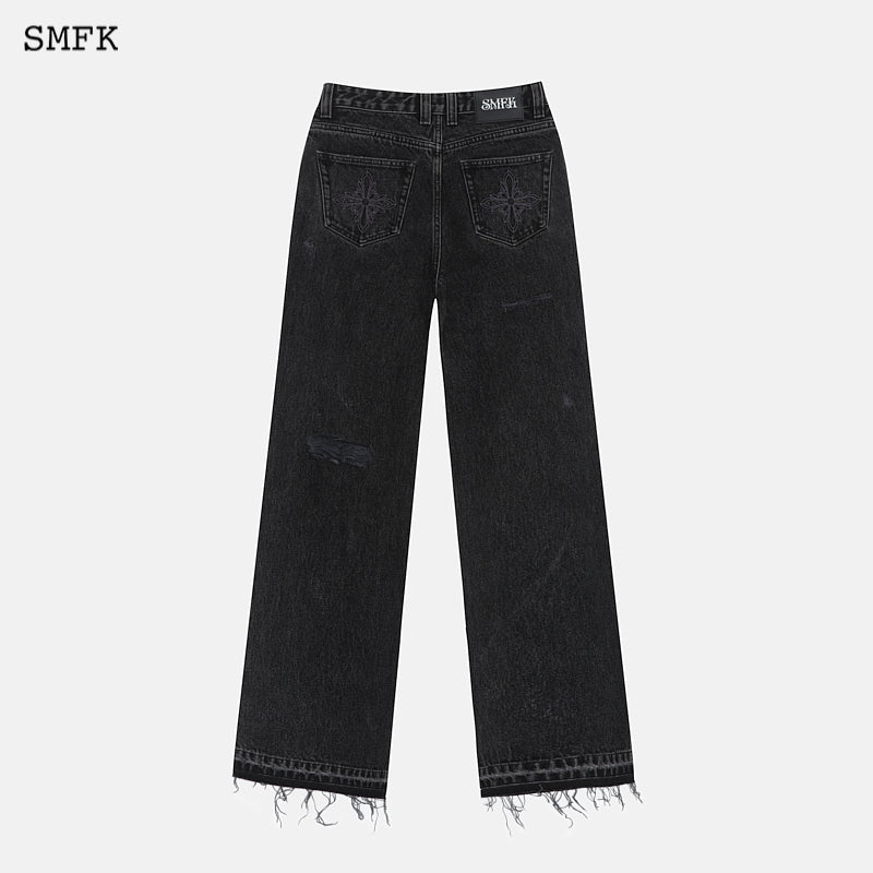 WILDERNESS WORLD WANDERING JEANS BLACK