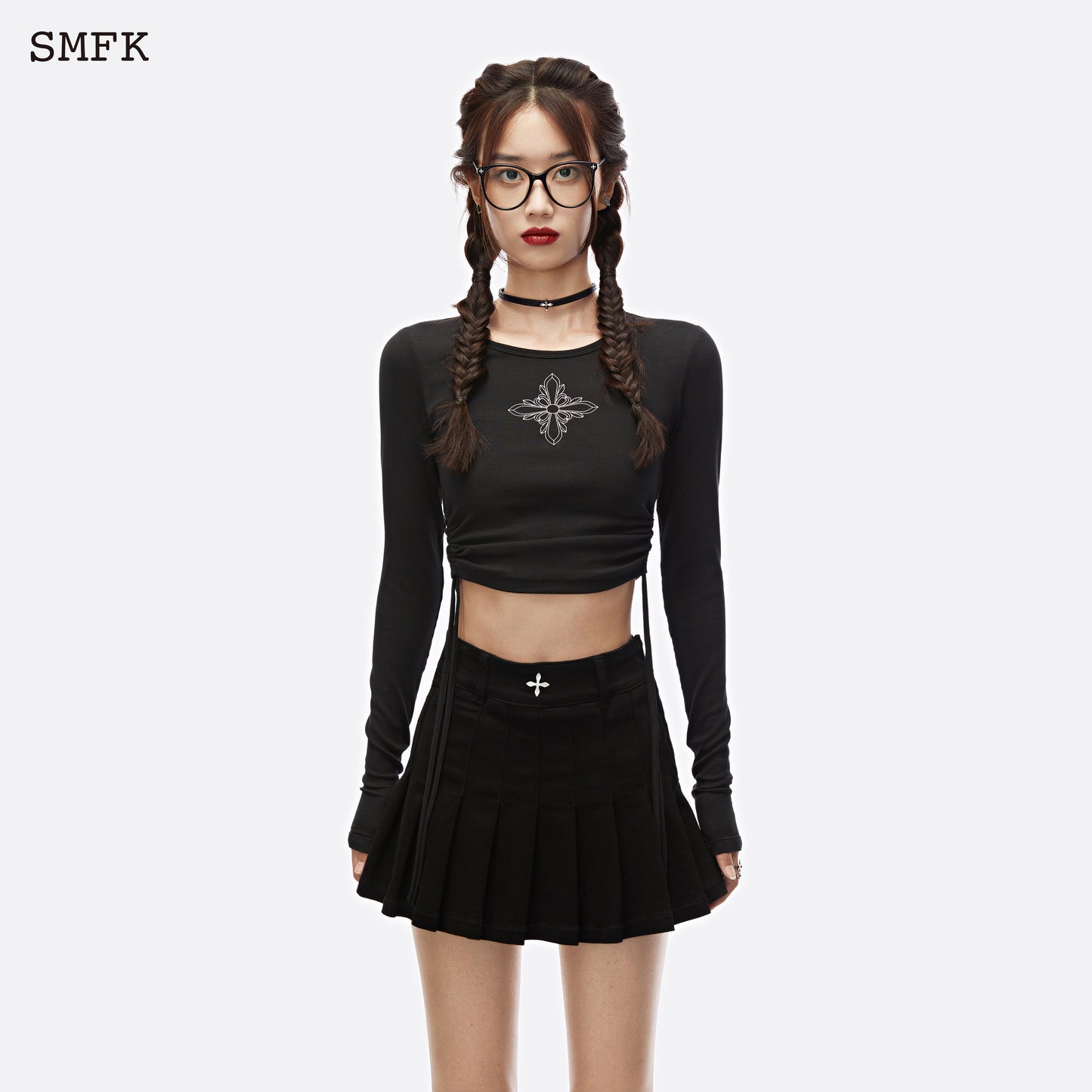 DARK DANCE GROUP SHUTTER TOP BLACK