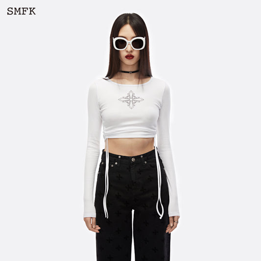 DARK DANCE GROUP SHUTTER TOP WHITE
