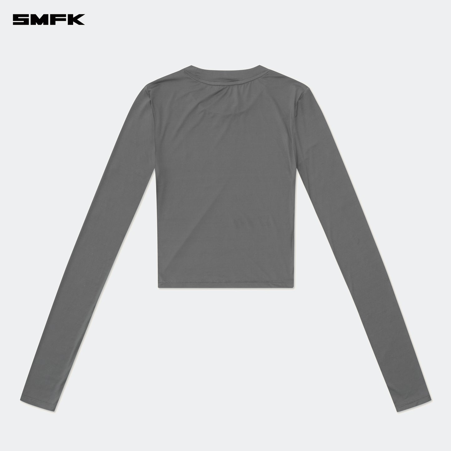 Compass Hug Embrace Skin Slimming Top Cement Gray