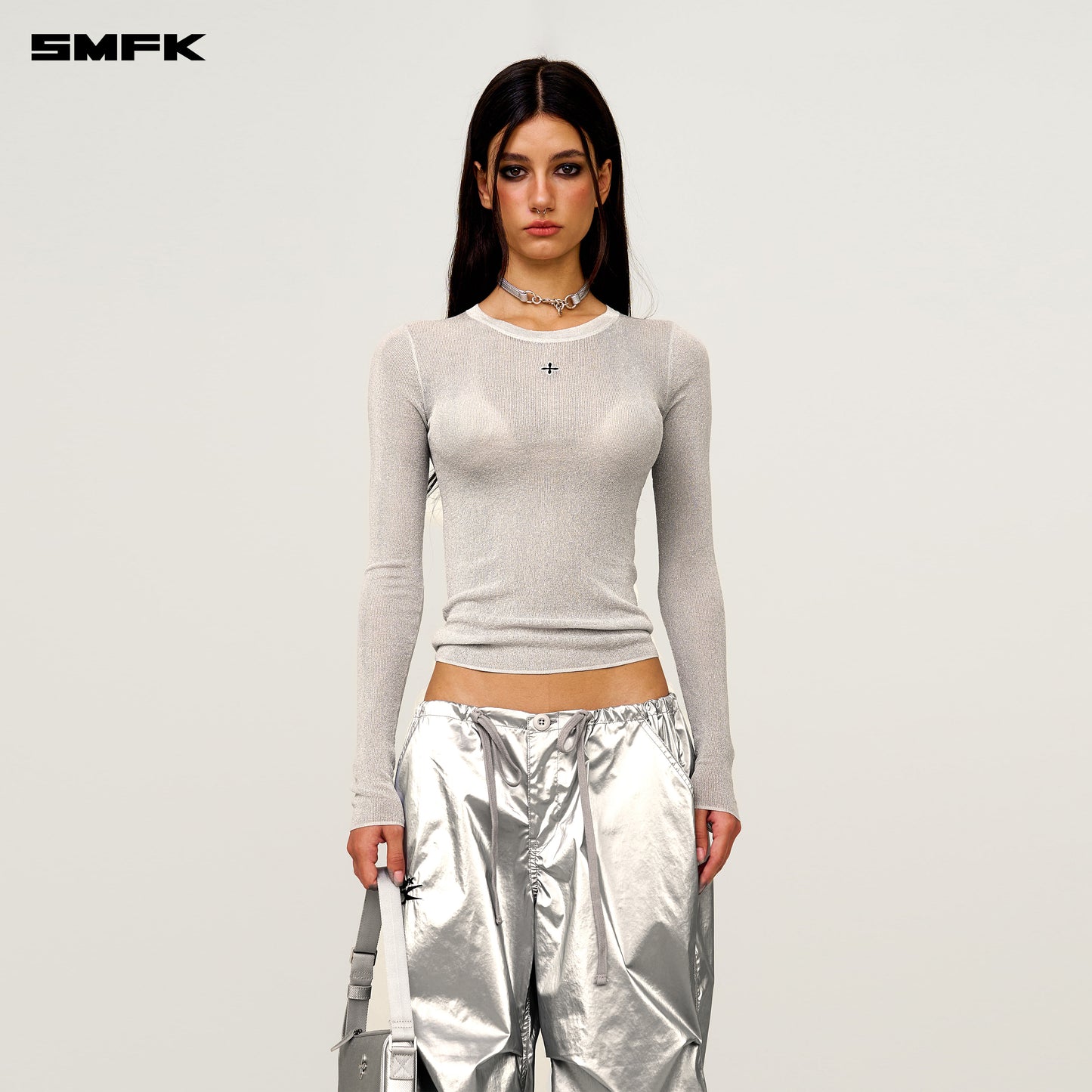 Compass Wild Mustang Nebula Knitwear Nebula Silver